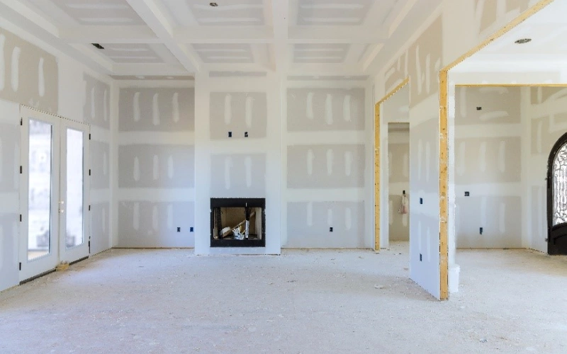 Drywall installation and finishing by Petra Development